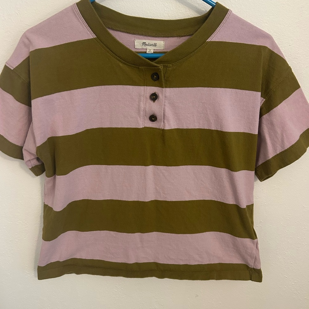 Madewell Striped Henley